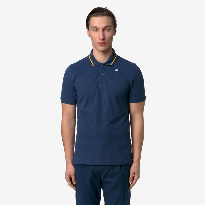 JUD PIQUE SLIM - Polo Shirts - Polo - Man - BLUE INSIGNIA 3