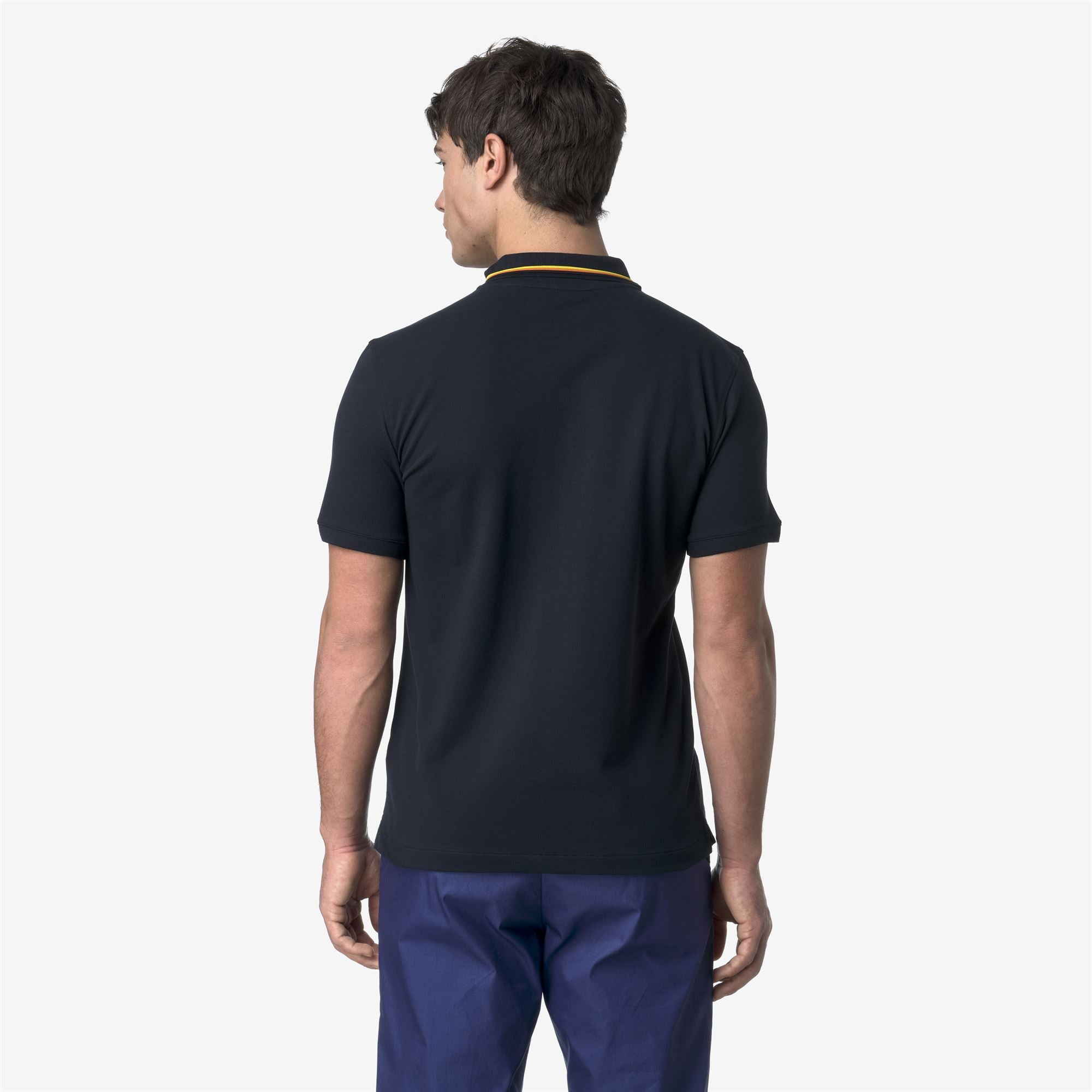 Polo Shirts_MAN_JUD PIQUE_Polo_Blue Depth - Commercial 6