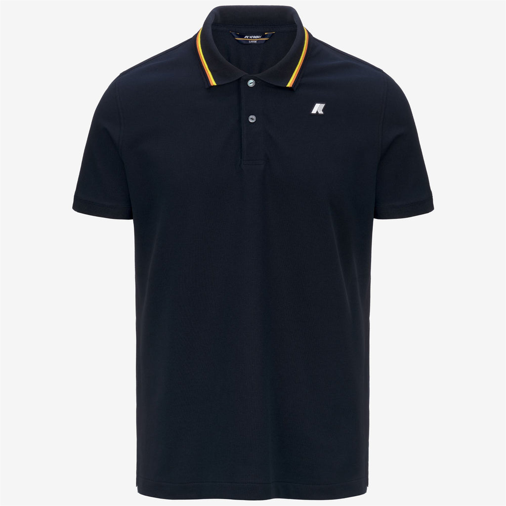 Polo Shirts_MAN_JUD PIQUE_Polo_Blue Depth - Commercial 1