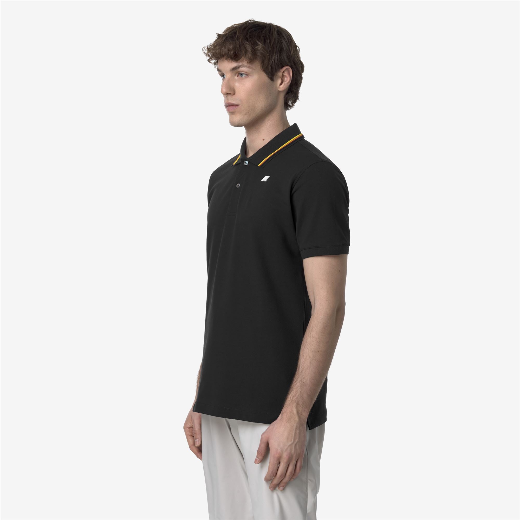 Polo Shirts_MAN_JUD PIQUE_Polo_Black Pure - Commercial 5
