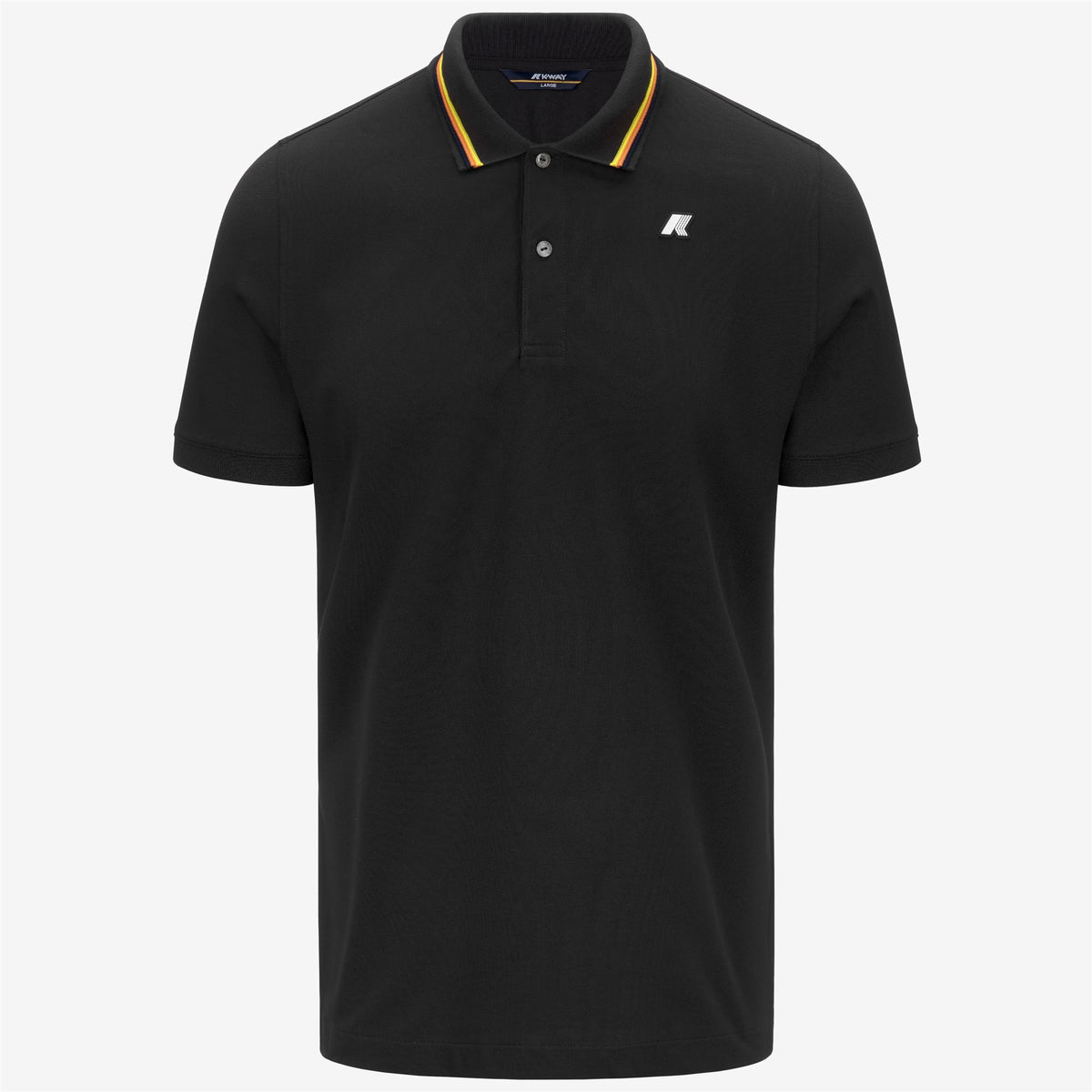 Polo Shirts_MAN_JUD PIQUE_Polo_Black Pure - Commercial 1