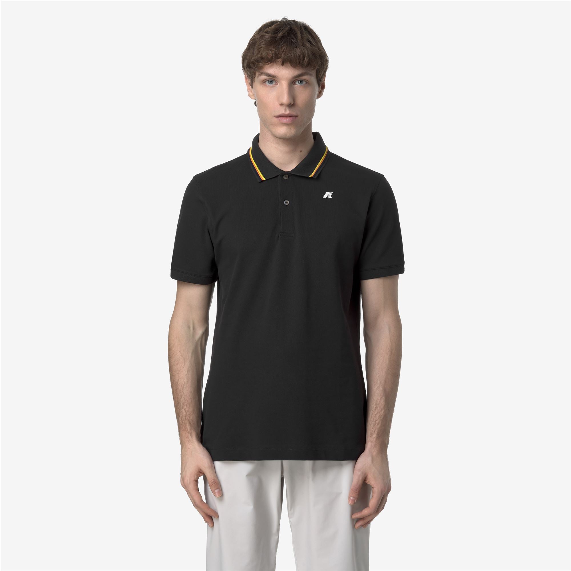 90s polo 11747391 ポーガーズ gwdh kiosque cc Jud Pique Slim Polo Shirt | K-Way – K-Way.com