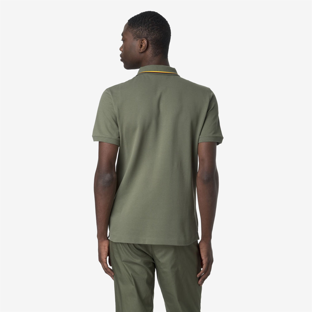 Polo Shirts_MAN_JUD PIQUE_Polo_Green Lichen - Commercial 6