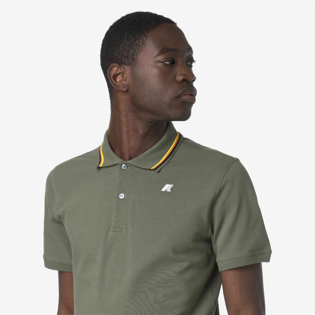 Polo Shirts_MAN_JUD PIQUE_Polo_Green Lichen - Commercial 7
