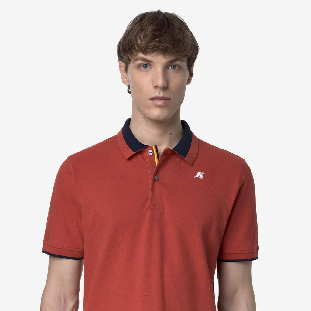 Polo Shirts_MAN_VENTOUX PIQUE_Polo_Red Jasper - Commercial 7