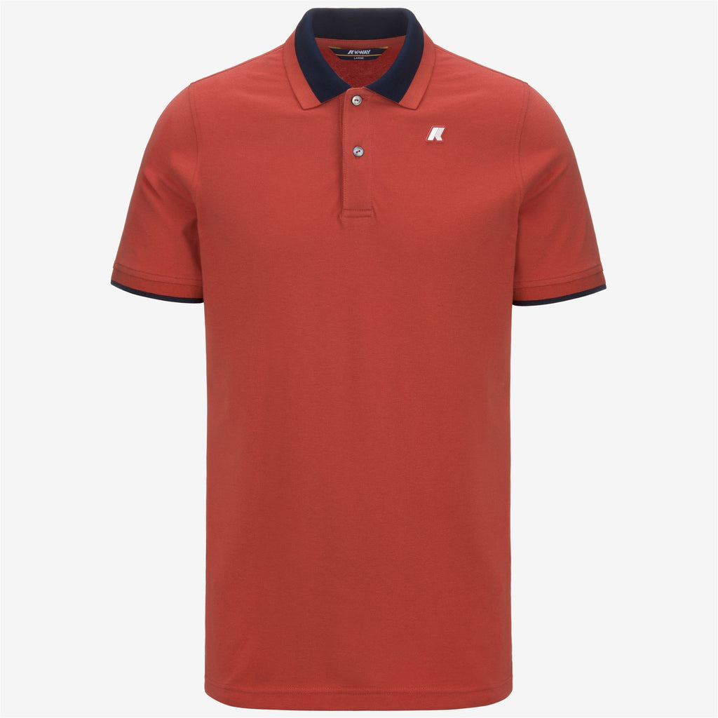 Polo Shirts_MAN_VENTOUX PIQUE_Polo_Red Jasper - Commercial 1