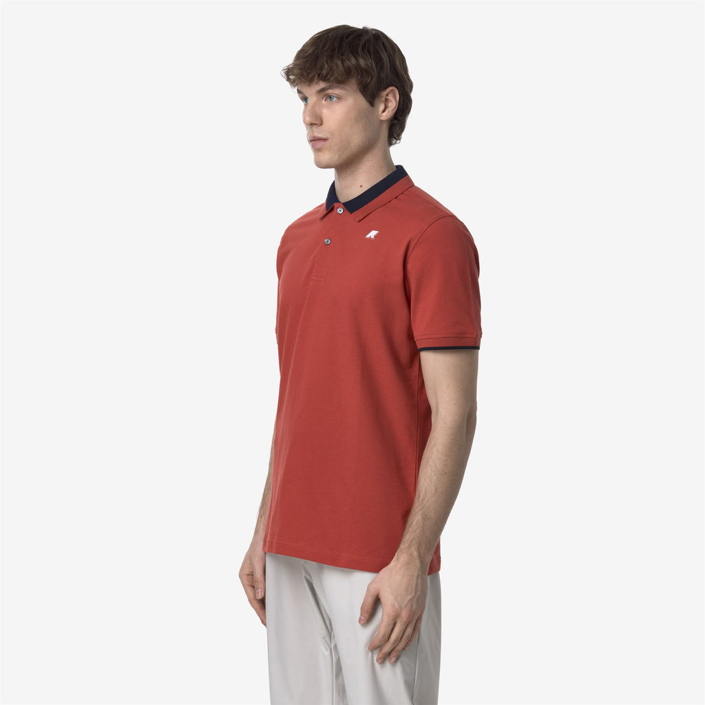 Polo Shirts_MAN_VENTOUX PIQUE_Polo_Red Jasper - Commercial 5