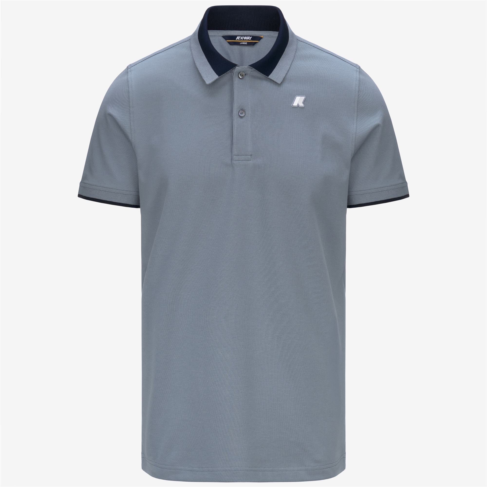 Polo Shirts_MAN_VENTOUX PIQUE_Polo_Grey Md - Commercial 1
