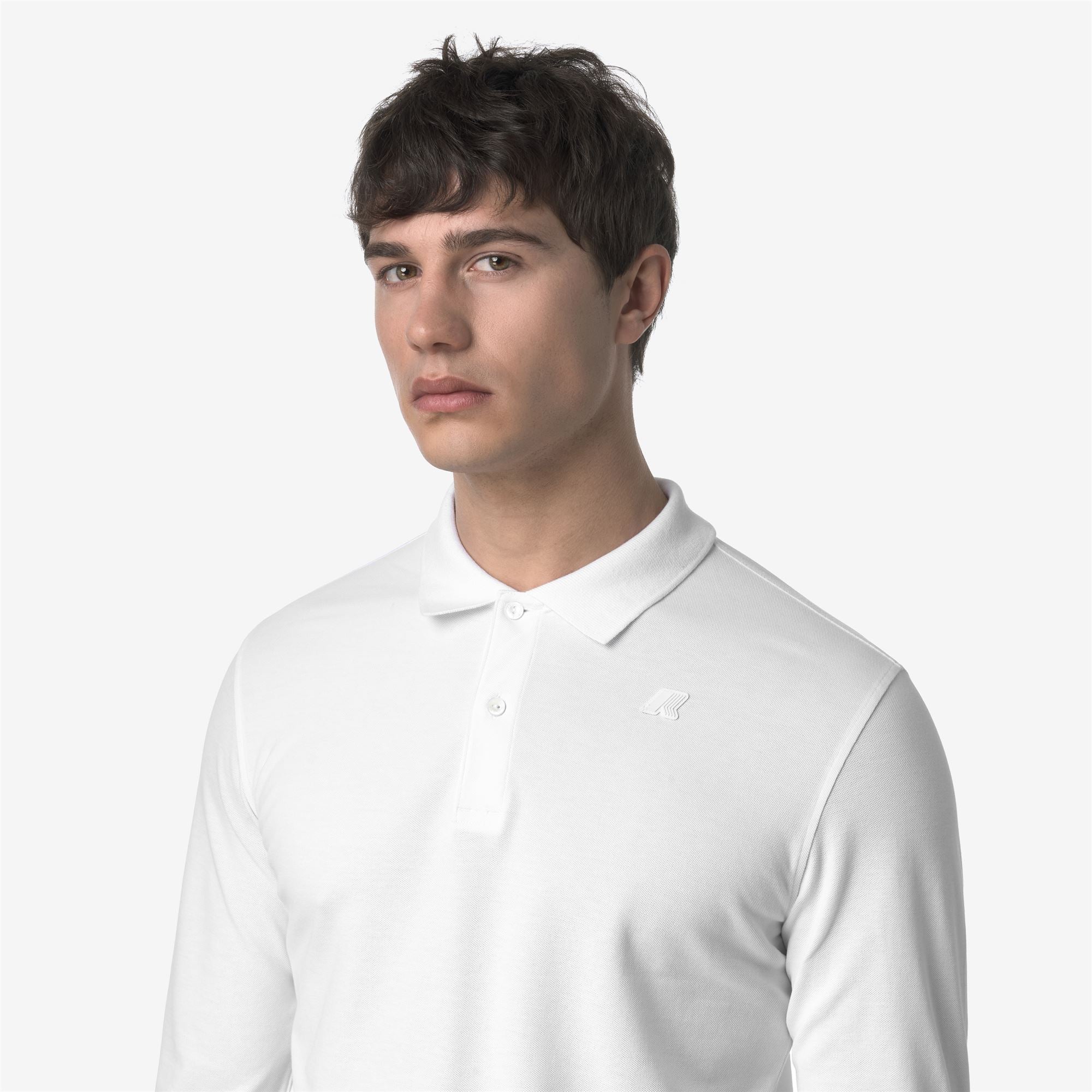 Polo Shirts_MAN_MONJU PIQUE_Polo_White - Commercial 7