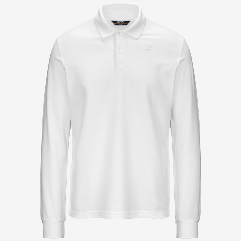Polo Shirts_MAN_MONJU PIQUE_Polo_White - Commercial 1