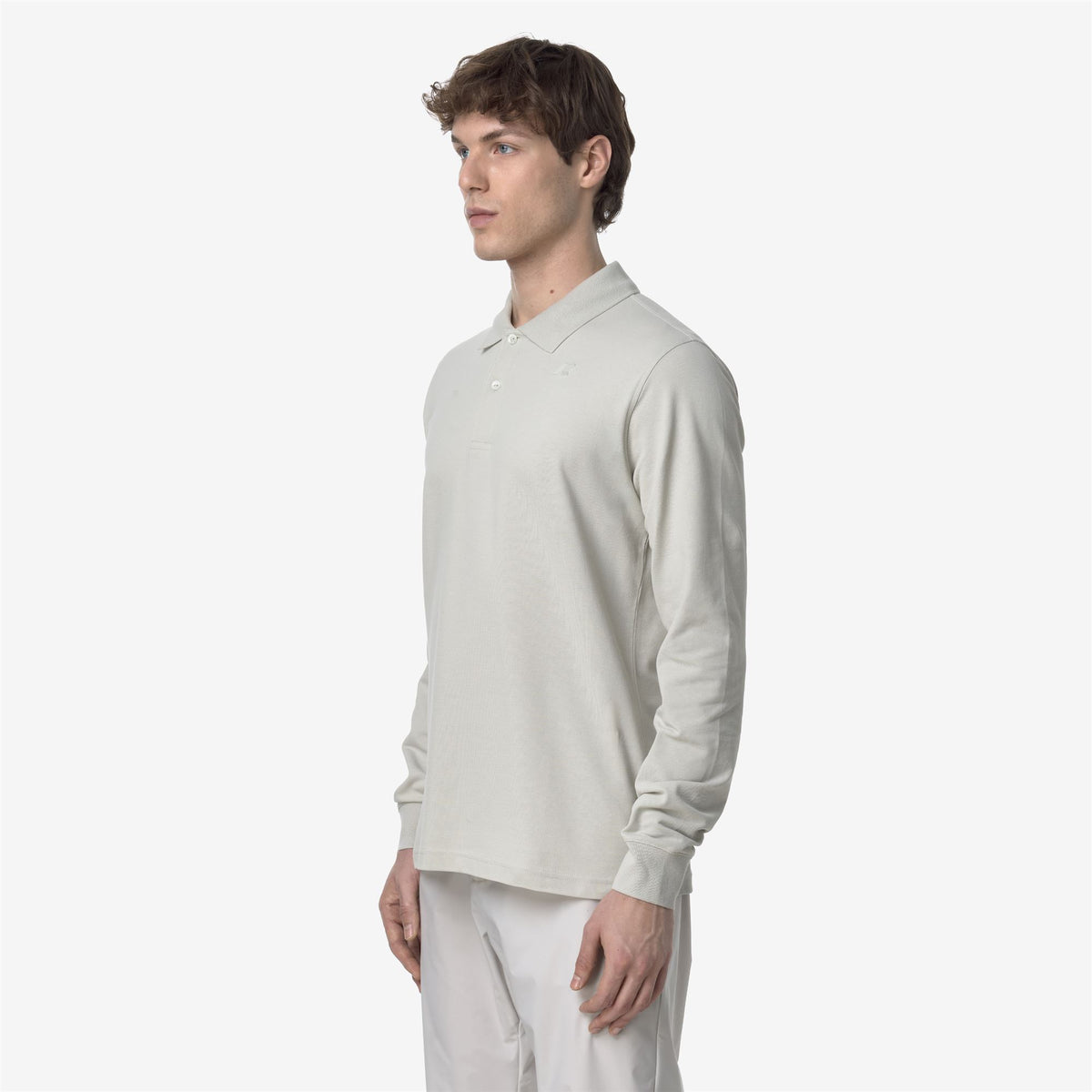 Polo Shirts_MAN_MONJU PIQUE_Polo_BEIGE LT - Commercial 5