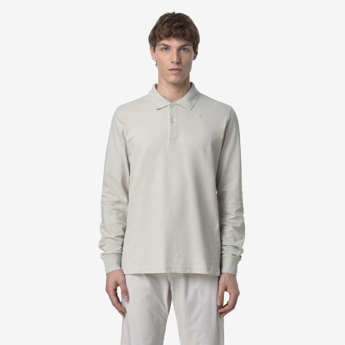 Polo Shirts_MAN_MONJU PIQUE_Polo_BEIGE LT - Commercial 4