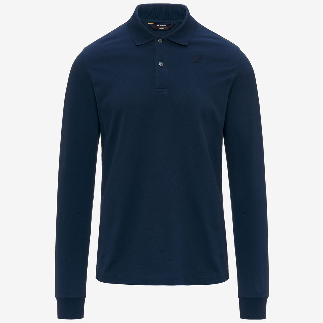 MONJU PIQUE SLIM - Polo Shirts - Polo - Uomo - BLUE INSIGNIA 01