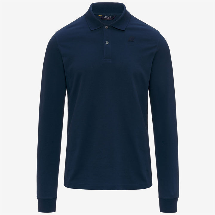 MONJU PIQUE SLIM - Polo Shirts - Polo - Uomo - BLUE INSIGNIA 1