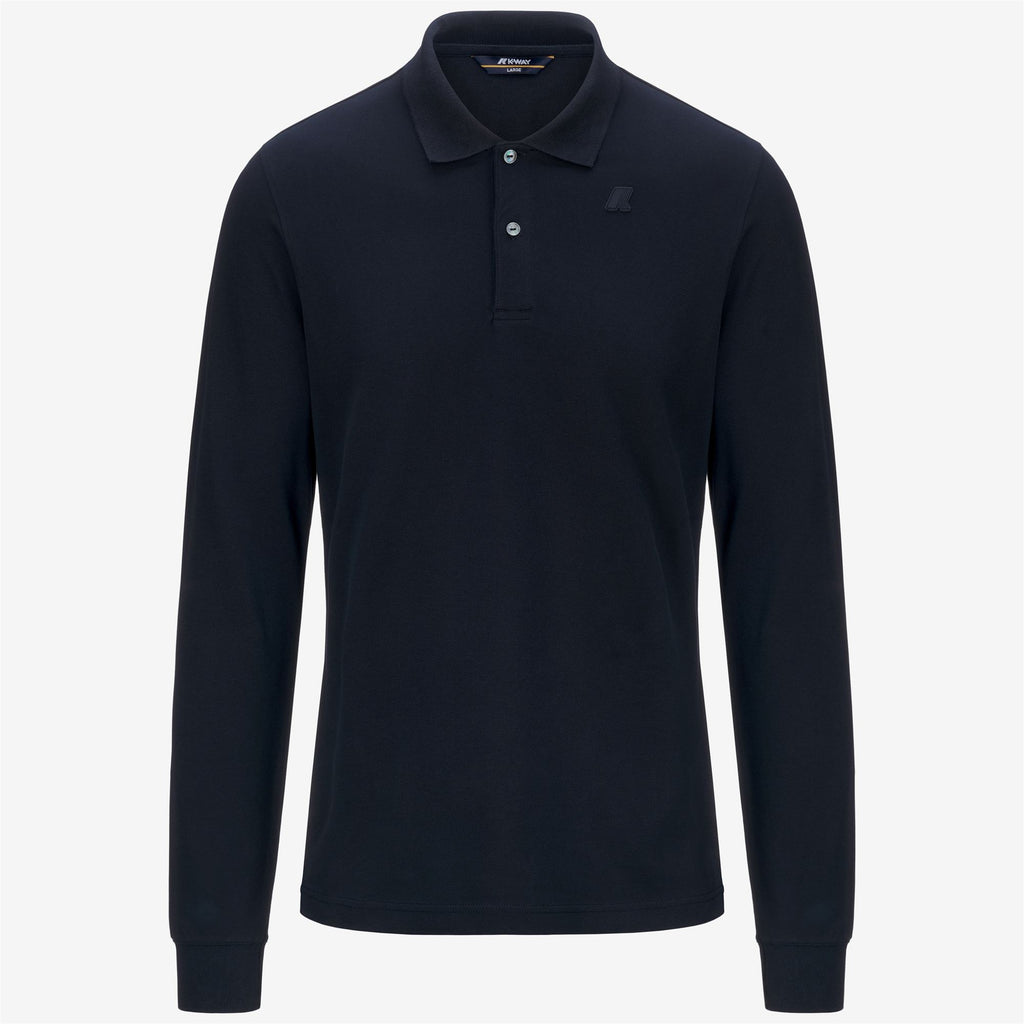 Polo Shirts_MAN_MONJU PIQUE_Polo_Blue Depth - Commercial 1