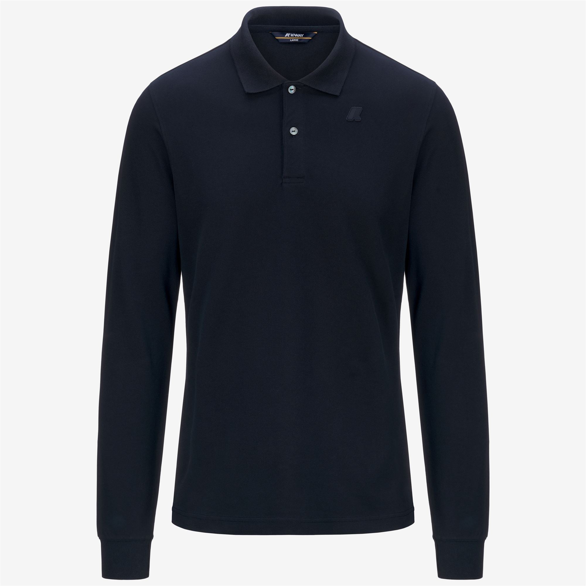 Polo Shirts_MAN_MONJU PIQUE_Polo_Blue Depth - Commercial 1