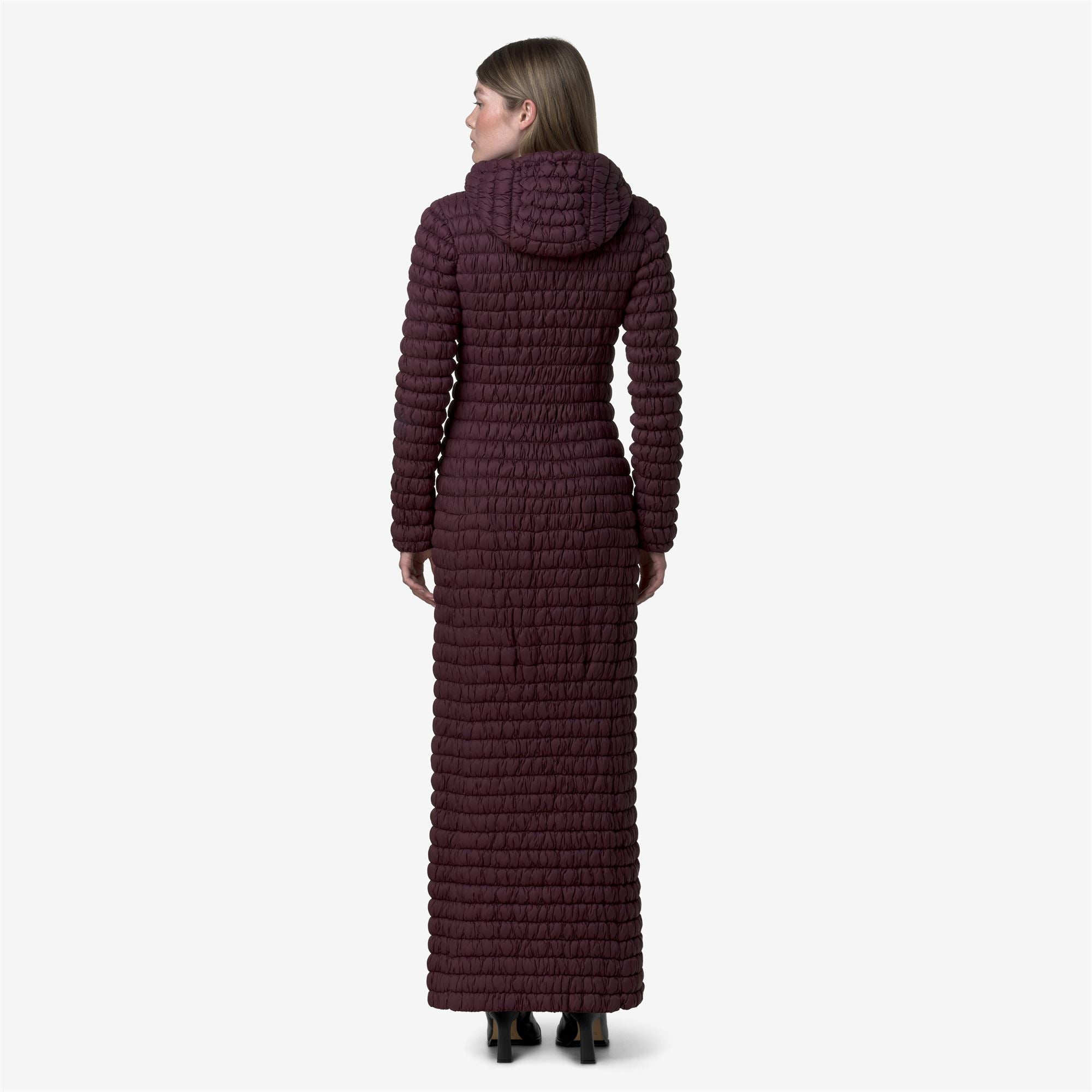 Dresses_WOMAN_PRUDENCE TECH WARM_Long_Red Dk Amaranto - Commercial 6
