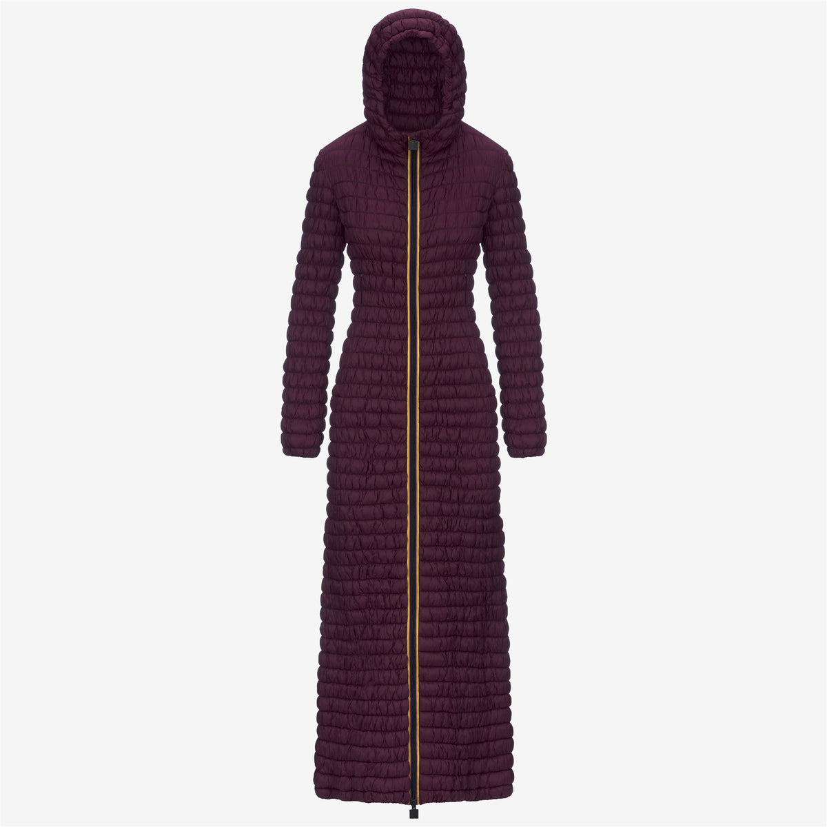 Dresses_WOMAN_PRUDENCE TECH WARM_Long_Red Dk Amaranto - Commercial 1