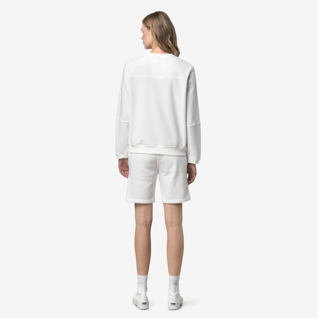 NAEL POLY COTTON - Fleece - Jumper - Unisex - WHITE main