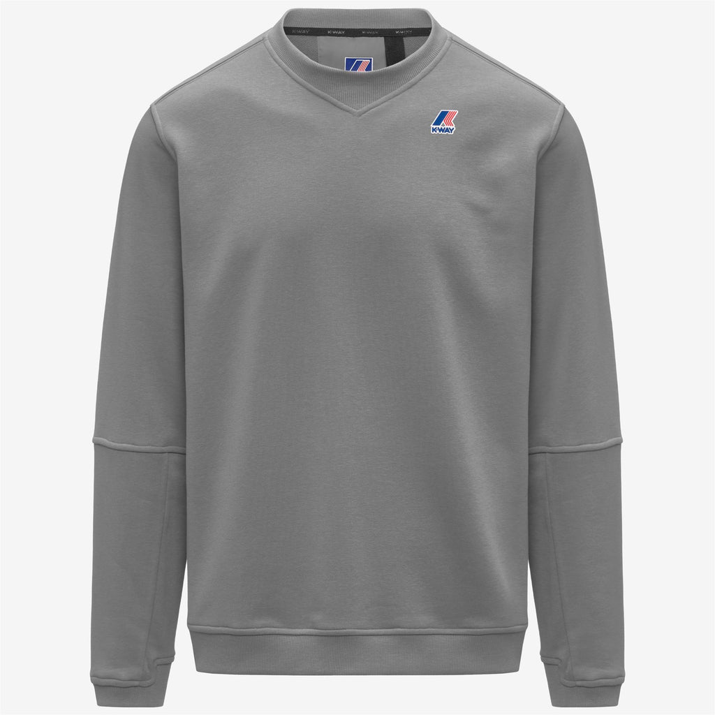 Fleece_UNISEX_NAEL POLY COTTON_Jumper_Grey Frost - Commercial 1