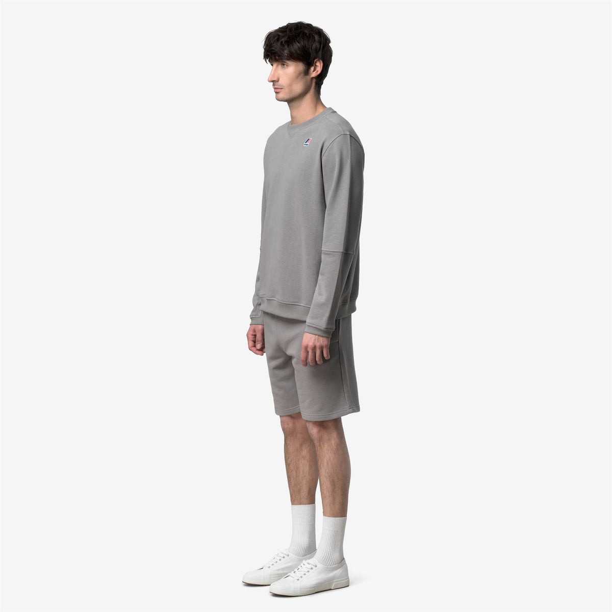 Fleece_UNISEX_NAEL POLY COTTON_Jumper_Grey Frost - Commercial 5