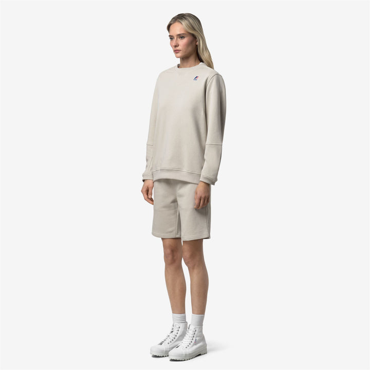 NAEL POLY COTTON - Fleece - Jumper - Unisex - BEIGE LT 4