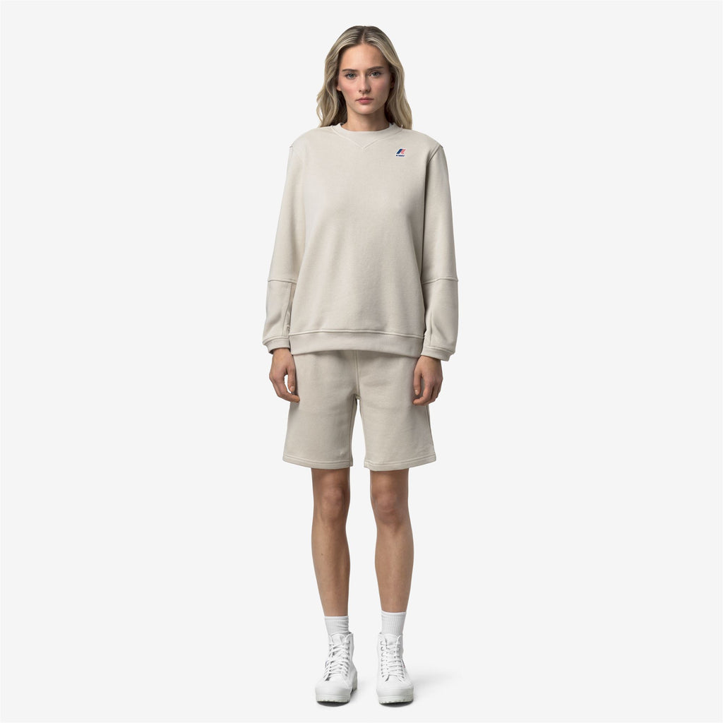 Fleece_UNISEX_NAEL POLY COTTON_Jumper_BEIGE LT - Commercial 4