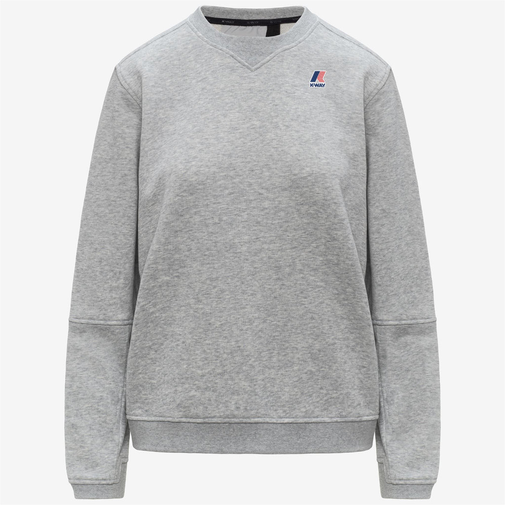 Fleece_UNISEX_NAEL POLY COTTON_Jumper_GREY MEL - Commercial 1