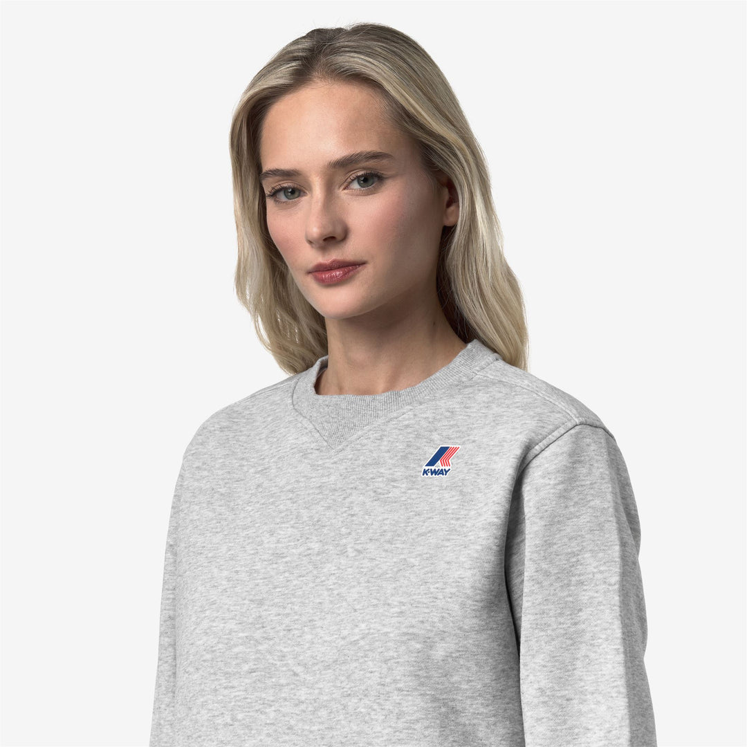 NAEL POLY COTTON - Fleece - Jumper - Unisex - GREY MEL main