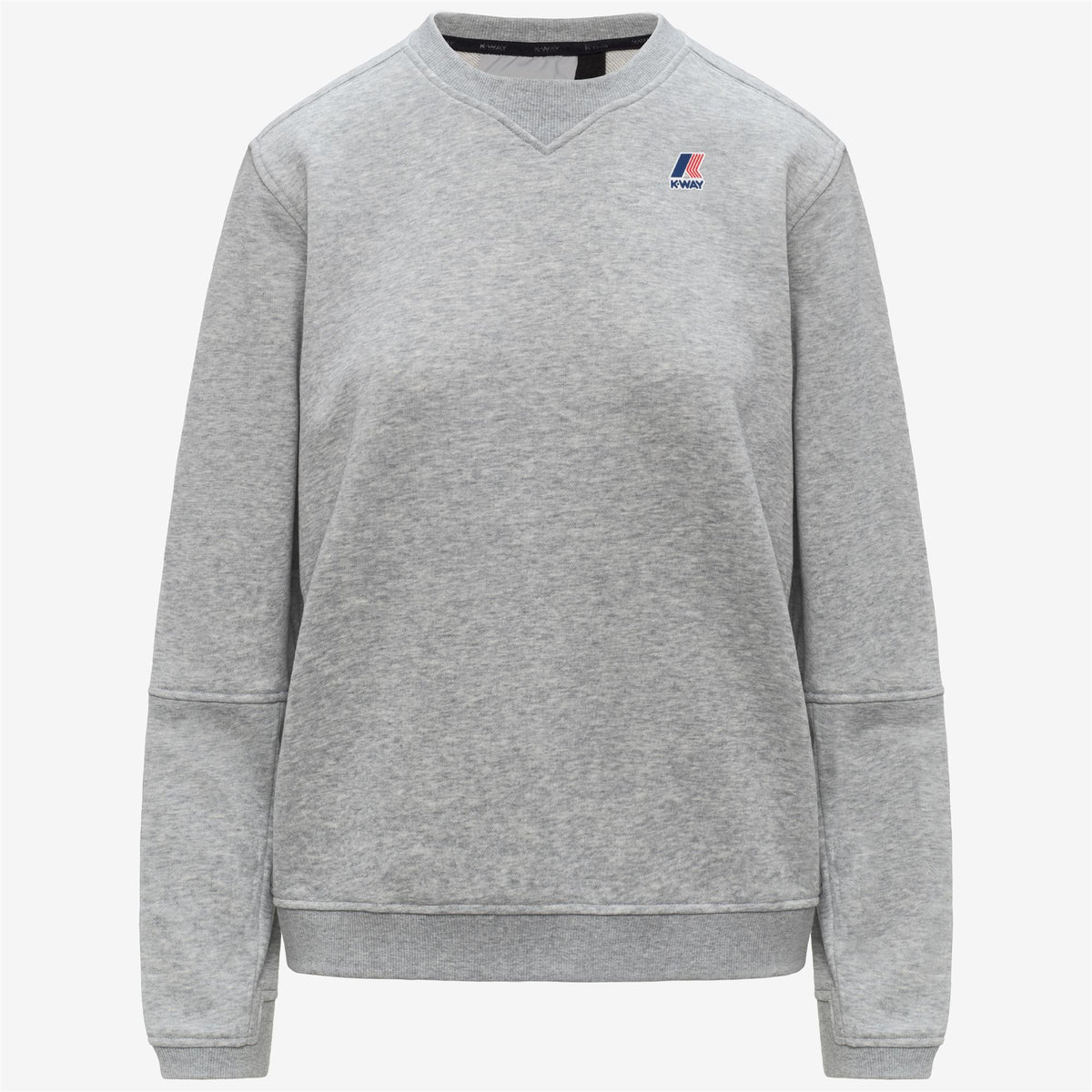 Fleece_UNISEX_NAEL POLY COTTON_Jumper_GREY MEL - Commercial 1