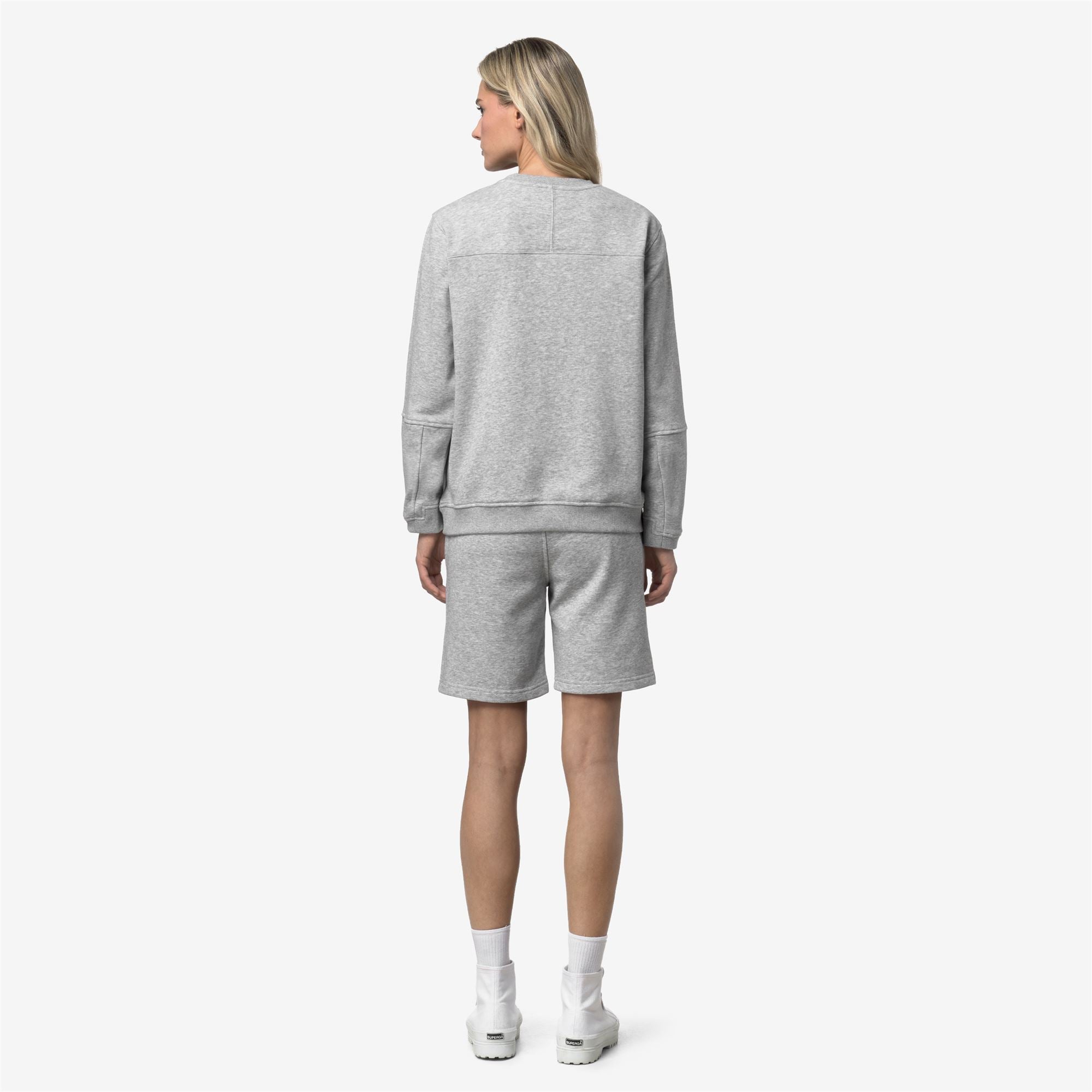 Fleece_UNISEX_NAEL POLY COTTON_Jumper_GREY MEL - Commercial 6