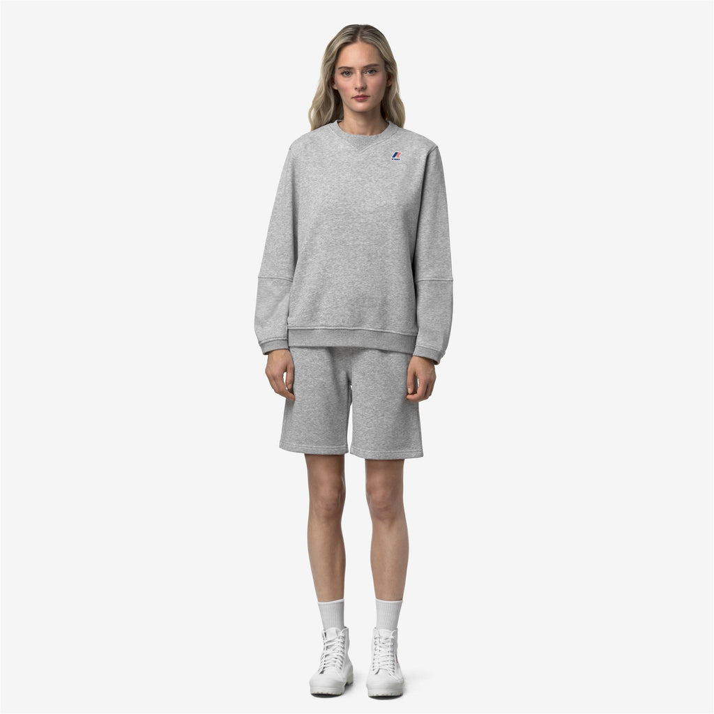 Fleece_UNISEX_NAEL POLY COTTON_Jumper_GREY MEL - Commercial 4