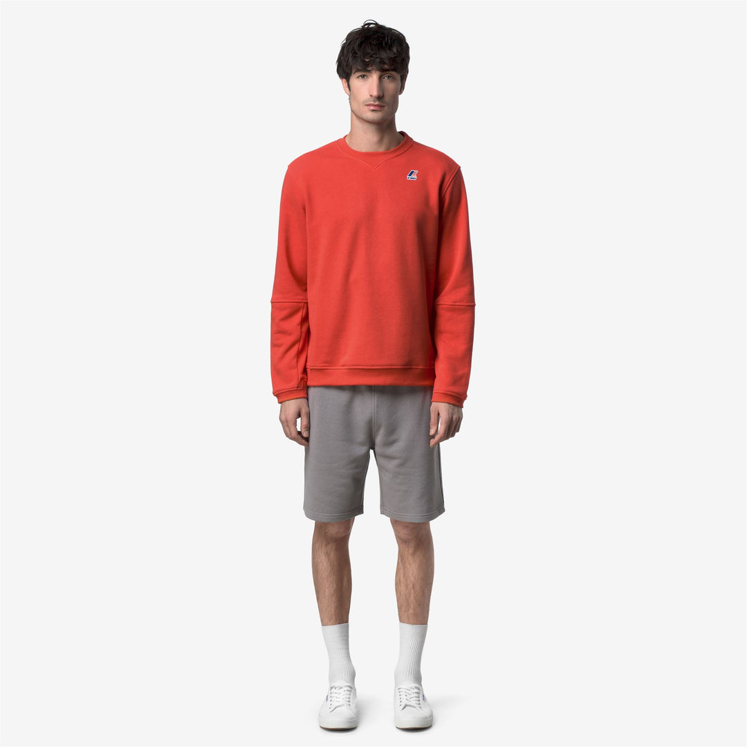 NAEL POLY COTTON - Fleece - Jumper - Unisex - RED POPPY main