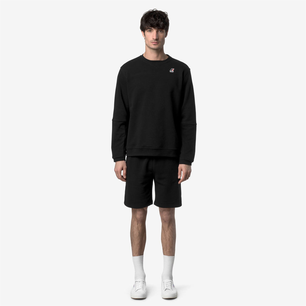 Fleece_UNISEX_NAEL POLY COTTON_Jumper_Black Pure - Black Pure - Commercial 4