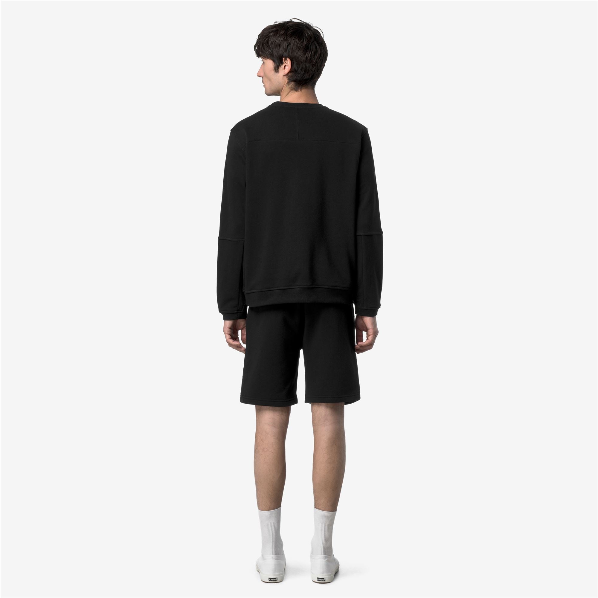 Fleece_UNISEX_NAEL POLY COTTON_Jumper_Black Pure - Black Pure - Commercial 6