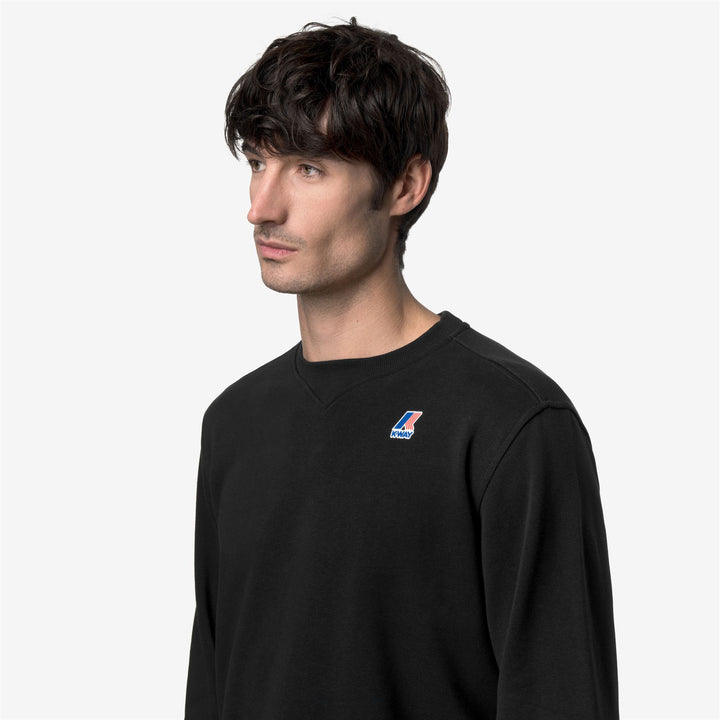 NAEL POLY COTTON - Fleece - Jumper - Unisex - BLACK PURE 2