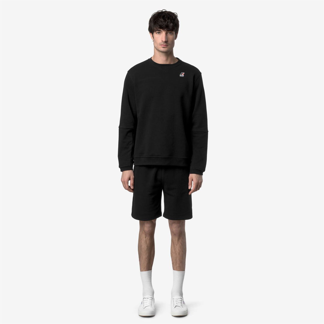 NAEL POLY COTTON - Fleece - Jumper - Unisex - BLACK PURE main