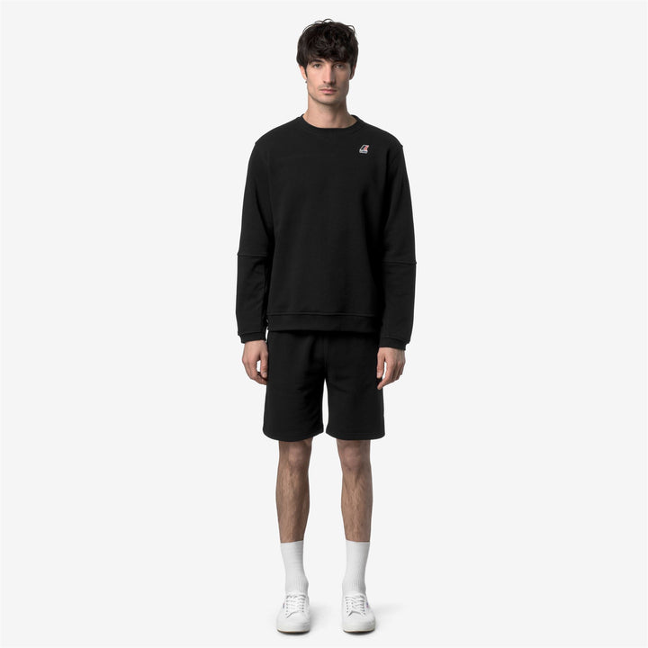 NAEL POLY COTTON - Fleece - Jumper - Unisex - BLACK PURE 3