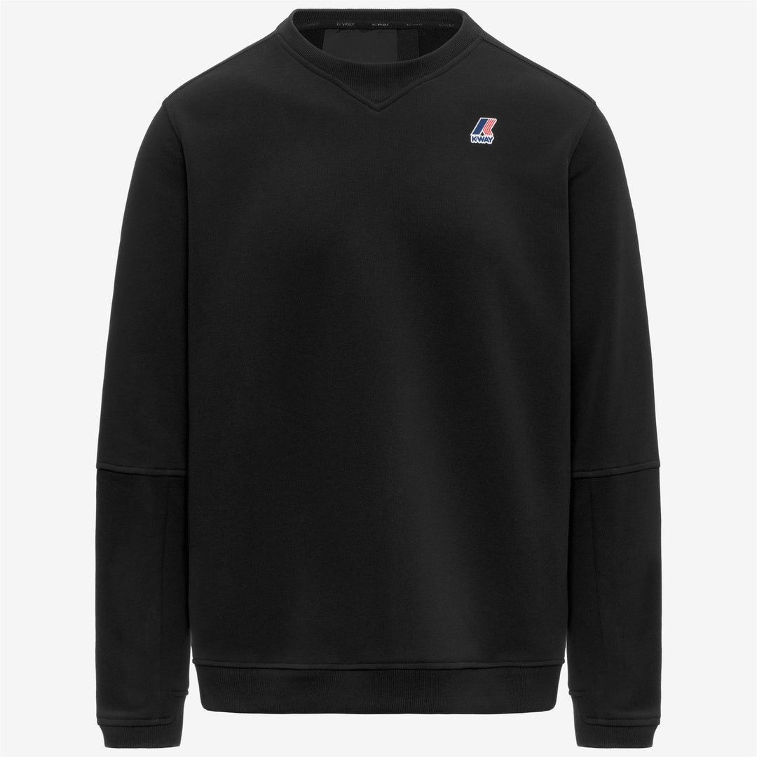 NAEL POLY COTTON - Fleece - Jumper - Unisex - BLACK PURE 01