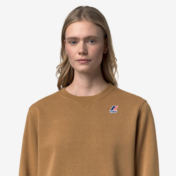 NAEL POLY COTTON - Fleece - Jumper - Unisex - BROWN BISTRE 2