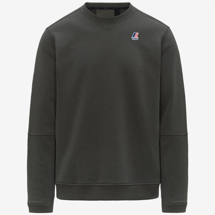 NAEL POLY COTTON - Fleece - Jumper - Unisex - GREEN BLACKISH 1