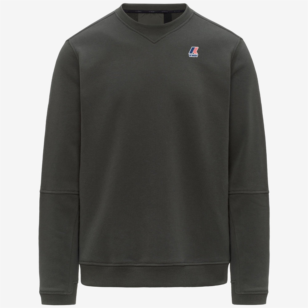 NAEL POLY COTTON - Fleece - Jumper - Unisex - GREEN BLACKISH 01
