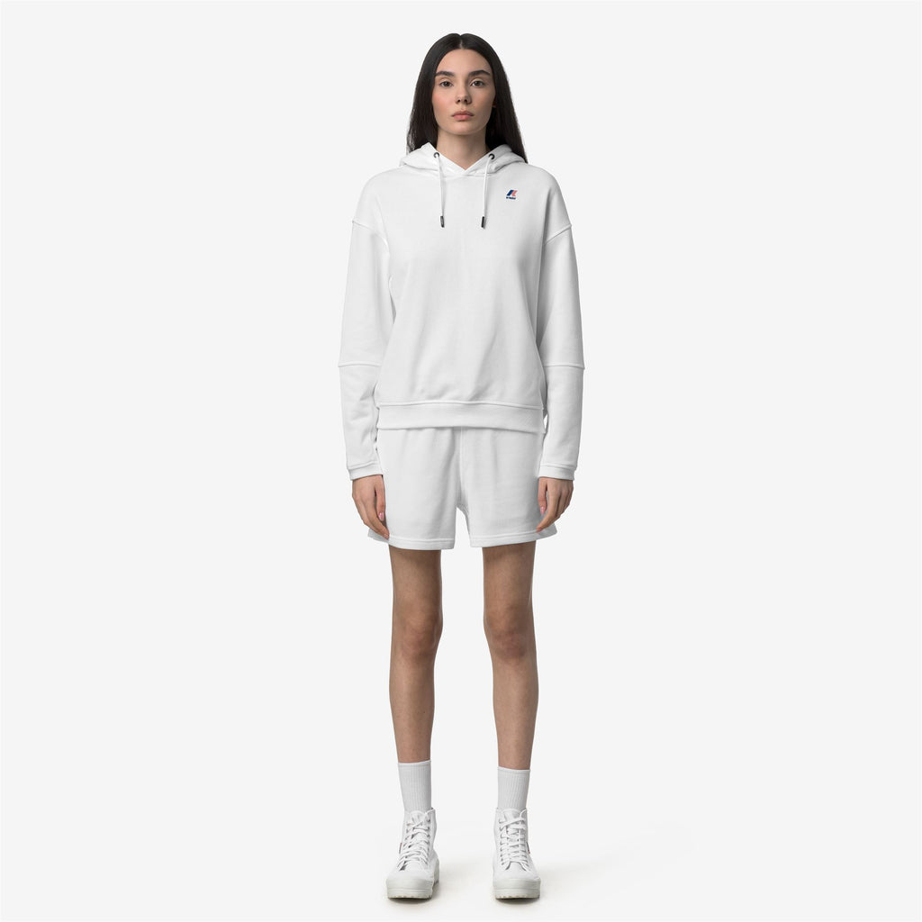 Fleece_WOMAN_NINETTE POLY COTTON_Jumper_White - White - Commercial 4