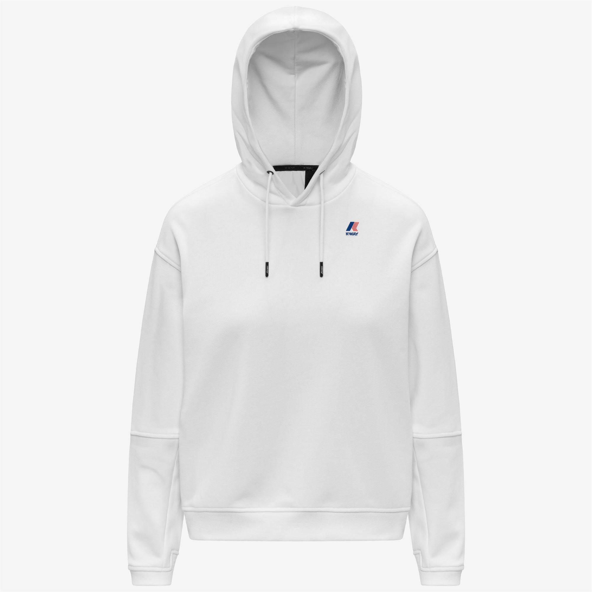 Fleece_WOMAN_NINETTE POLY COTTON_Jumper_White - White - Commercial 1