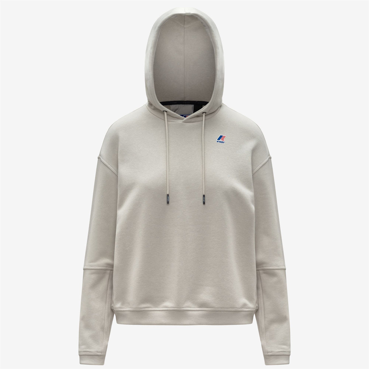 Fleece_WOMAN_NINETTE POLY COTTON_Jumper_BEIGE LT - Commercial 1