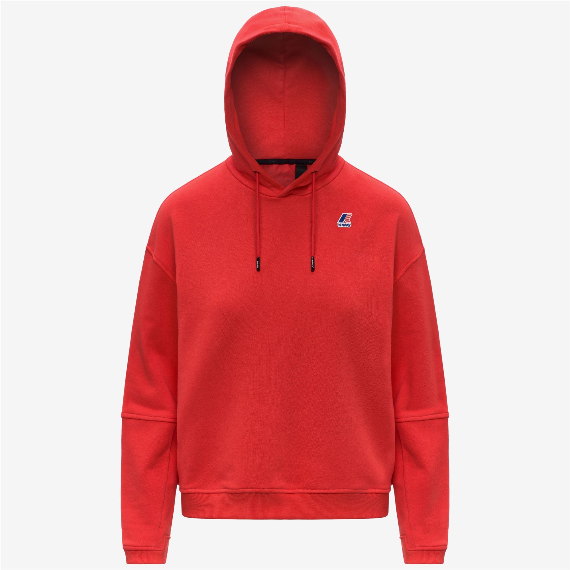 Fleece_WOMAN_NINETTE POLY COTTON_Jumper_Red Poppy - Commercial 1