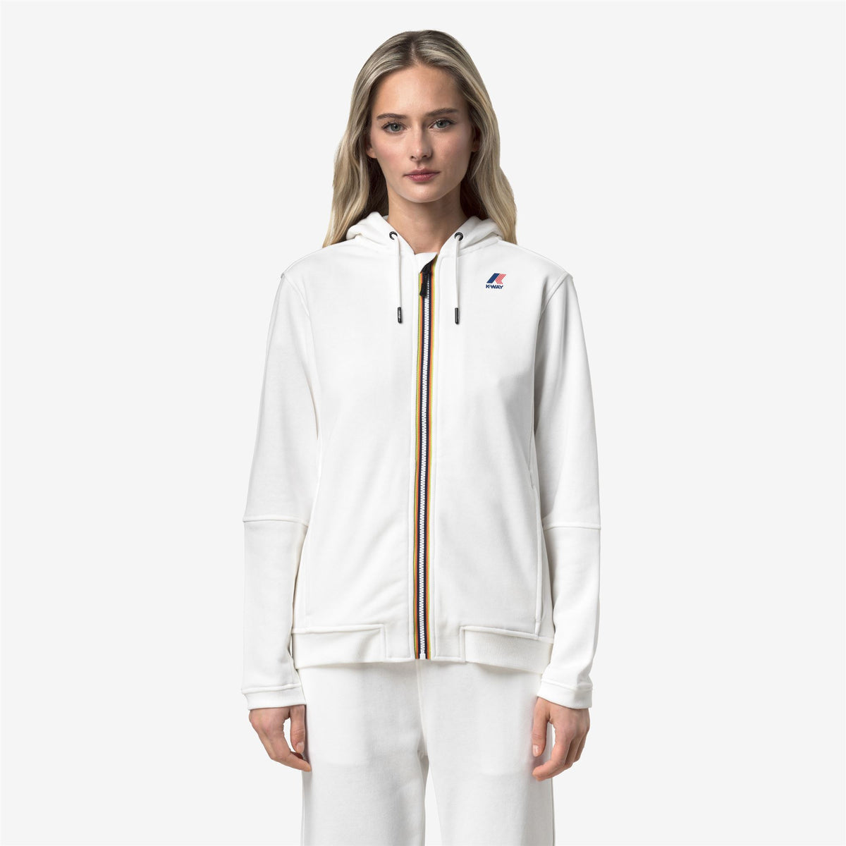 Fleece_UNISEX_PROSPER POLY COTTON_Jacket_White - White - Commercial 4