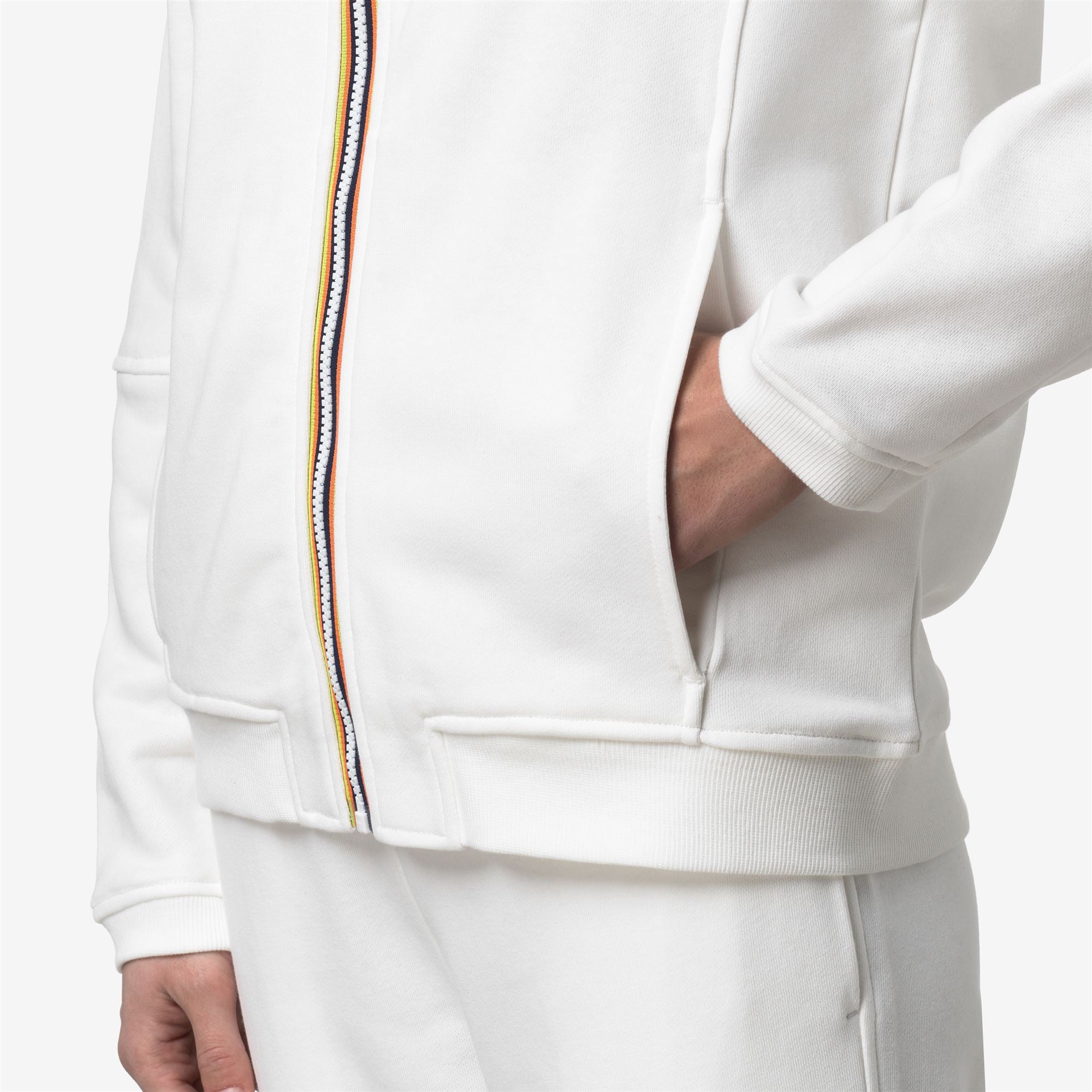 Fleece_UNISEX_PROSPER POLY COTTON_Jacket_White - White - Commercial 7