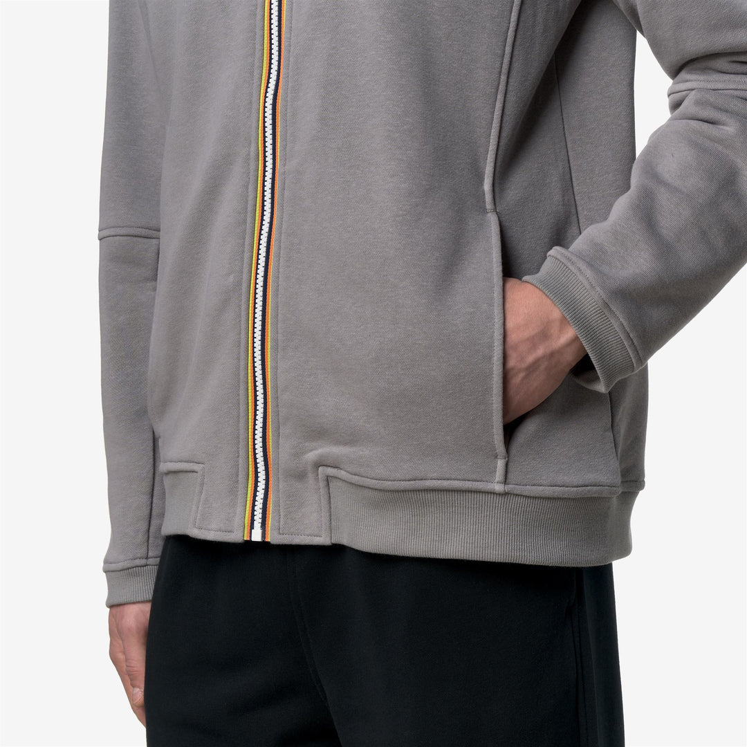 PROSPER POLY COTTON - Fleece - Jacket - Unisex - GREY FROST main