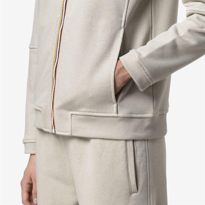 PROSPER POLY COTTON - Fleece - Jacket - Unisex - BEIGE LT 2